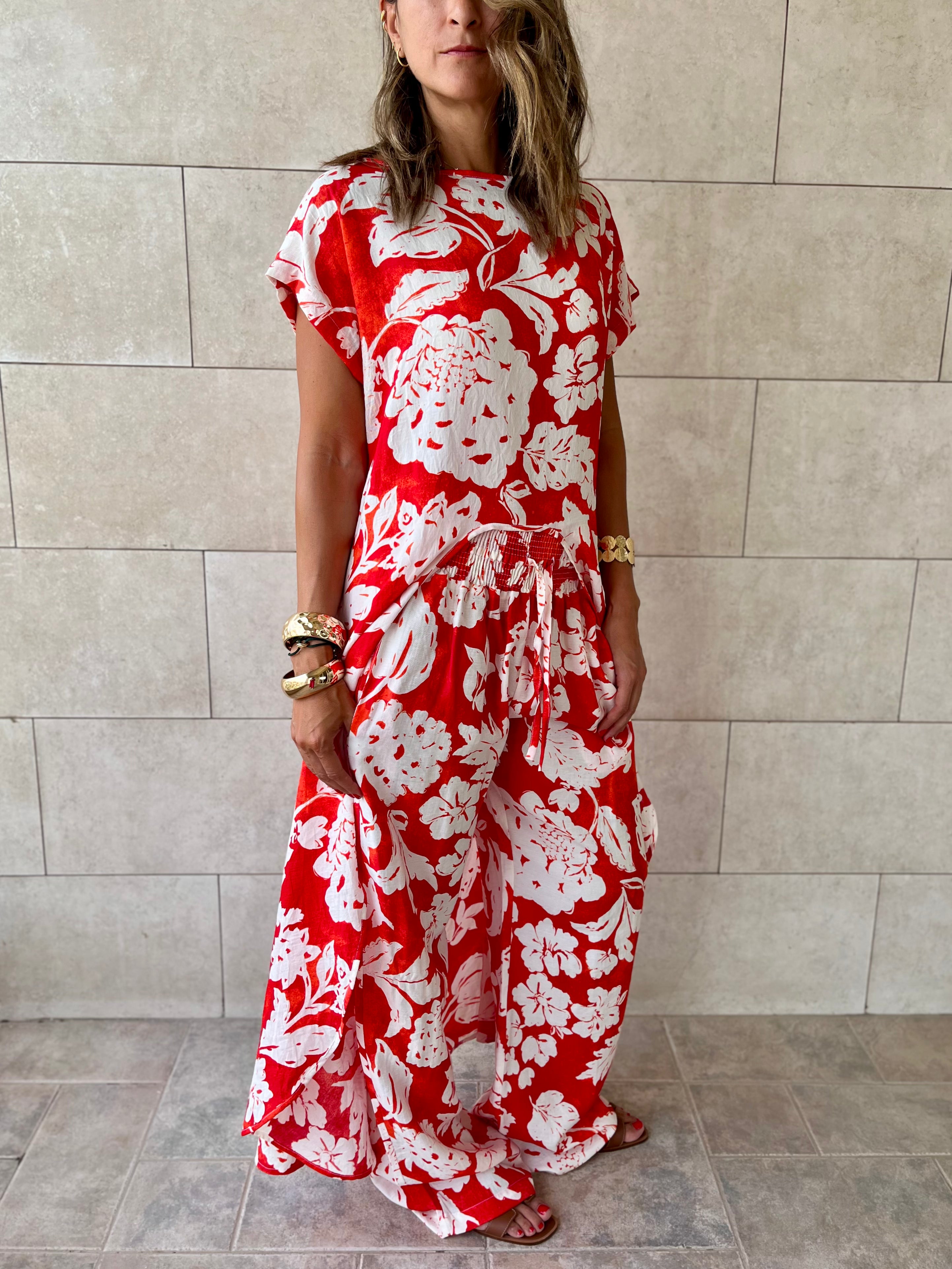 Fleur High Low Tunic