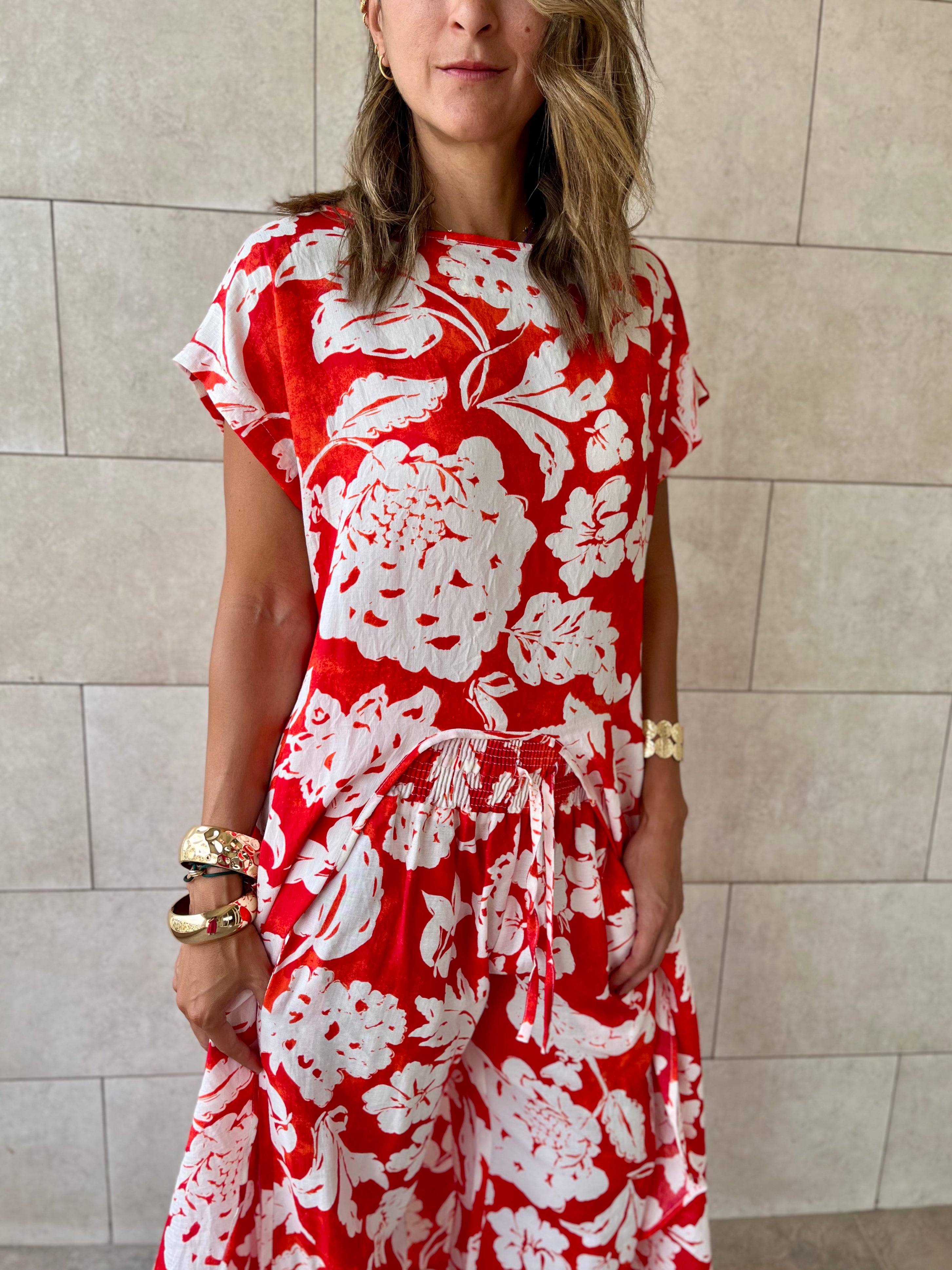 Fleur High Low Tunic