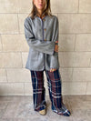 Grey Cozy Lightweight Jacket