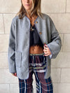 Grey Cozy Lightweight Jacket