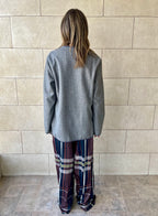 Grey Cozy Lightweight Jacket