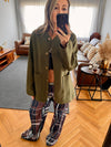 Olive Cozy Lightweight Jacket