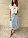 Madison Denim Skirt