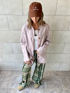 Beige Cozy Lightweight Jacket