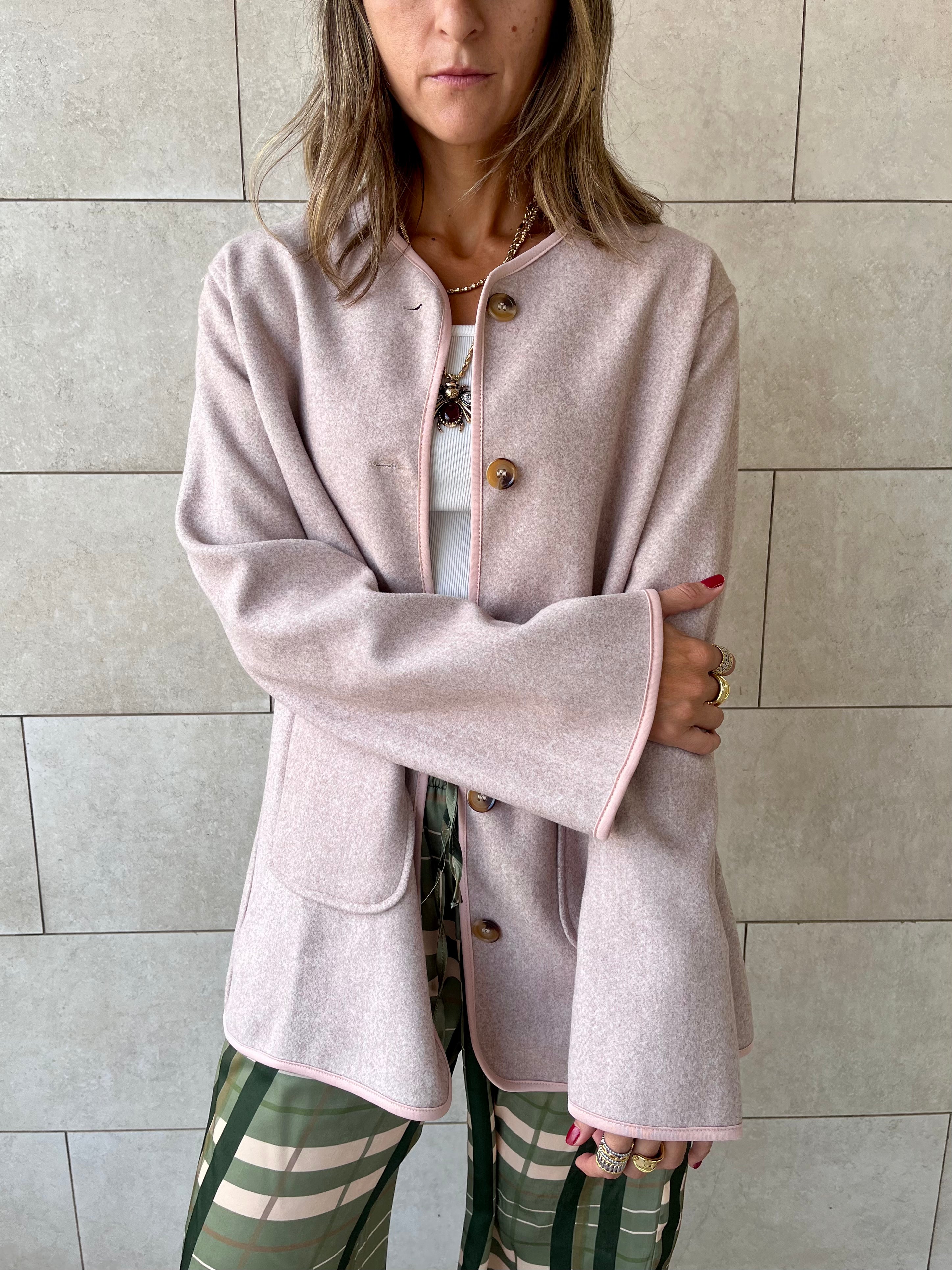 Beige Cozy Lightweight Jacket
