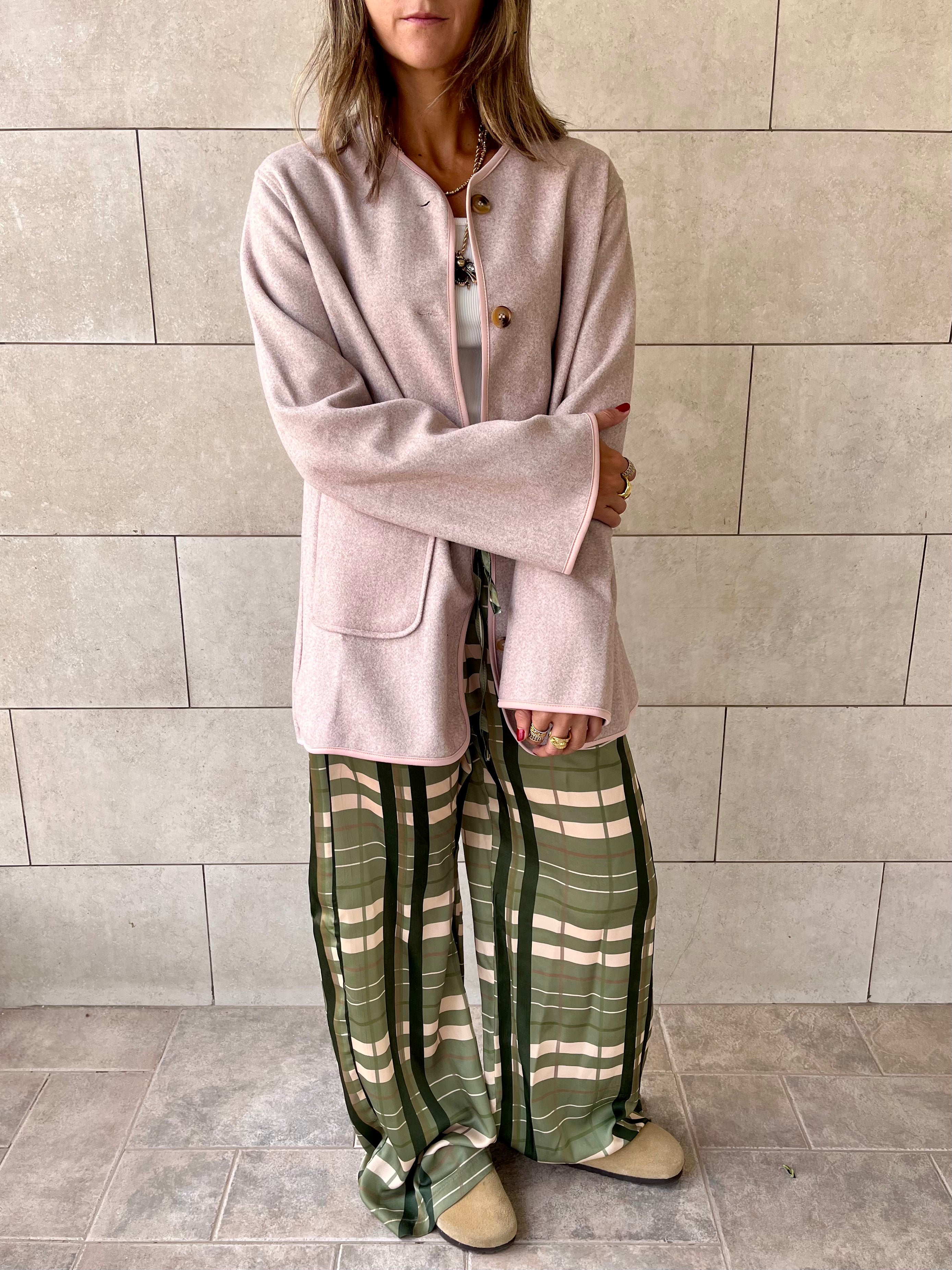 Beige Cozy Lightweight Jacket