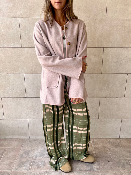 Beige Cozy Lightweight Jacket