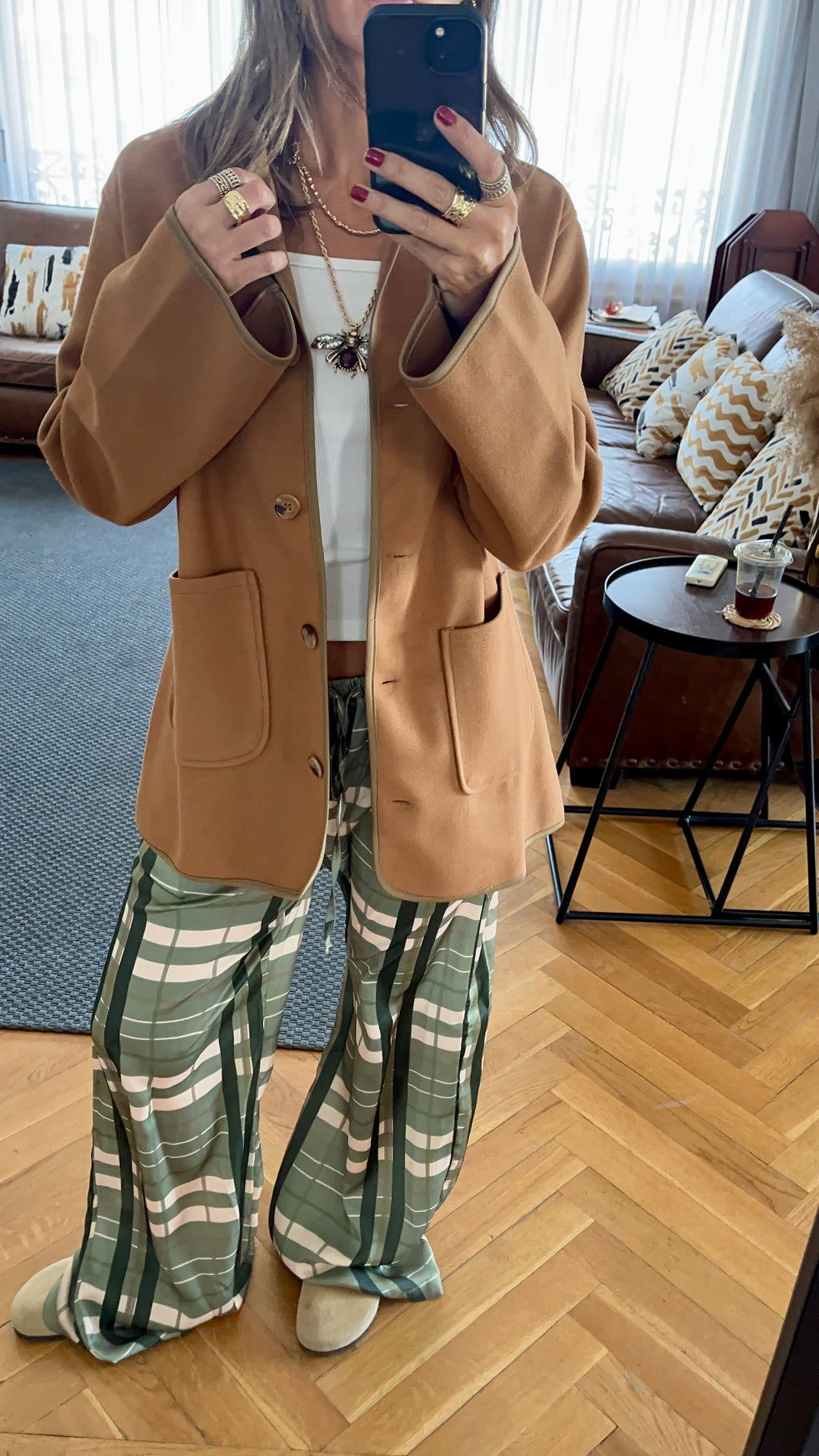 Camel Cozy Lightweight Jacket