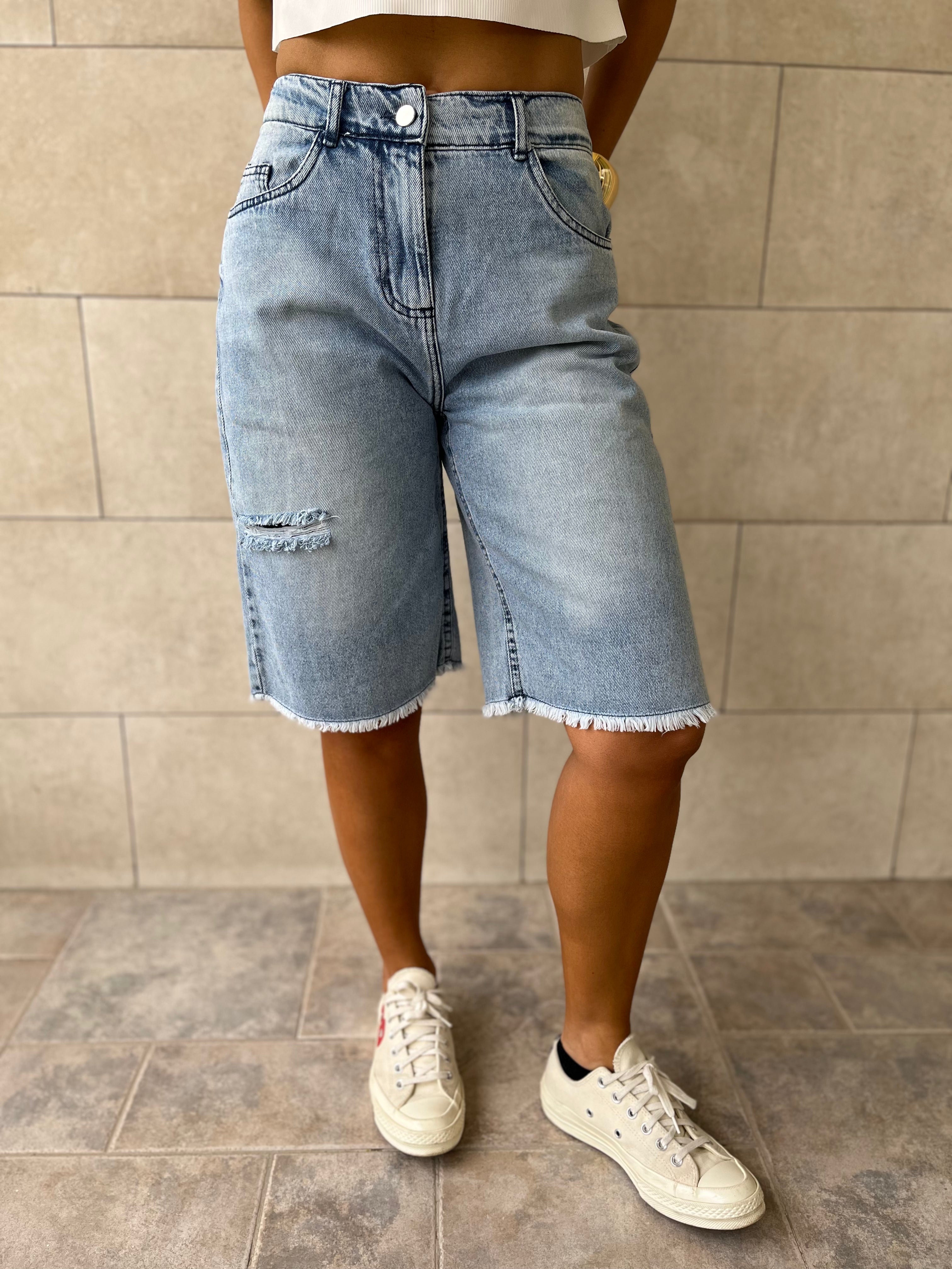 The Light blue Jorts