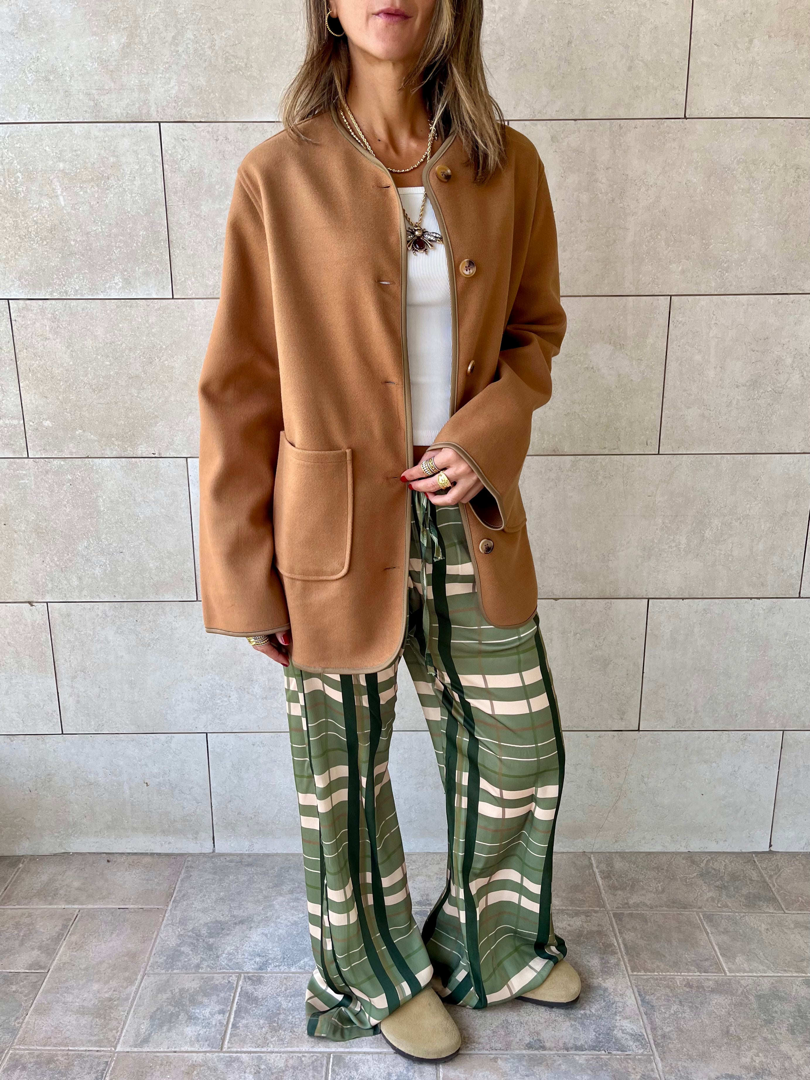 Camel Cozy Lightweight Jacket