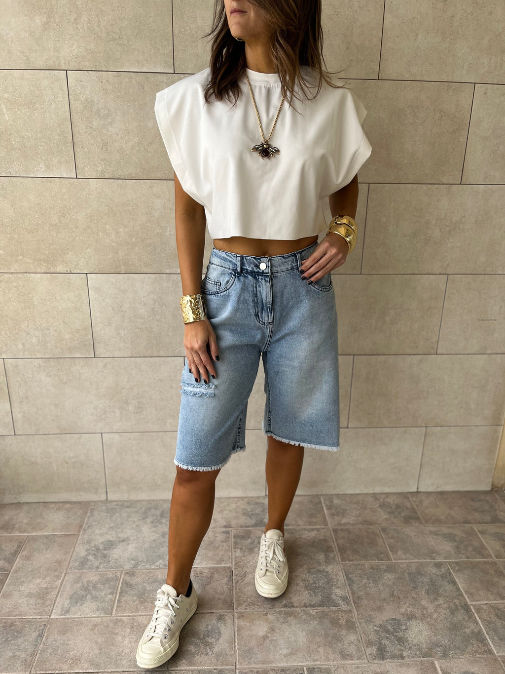 The Light blue Jorts