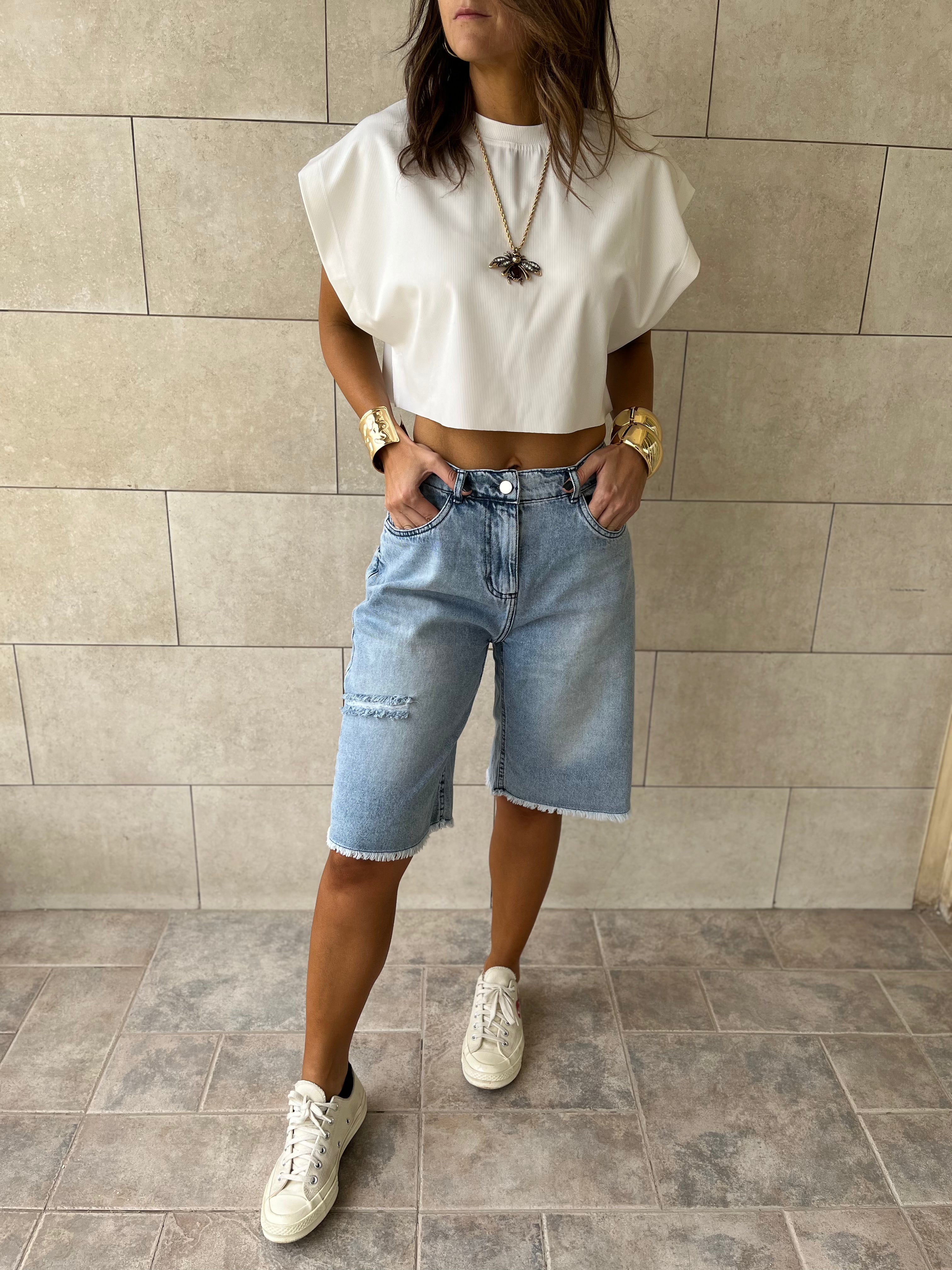 The Light blue Jorts