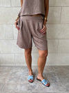 Cafe Morning Boy Shorts Set