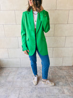 Green Cool Girl Blazer