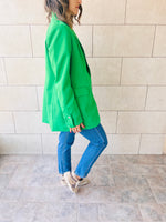 Green Cool Girl Blazer