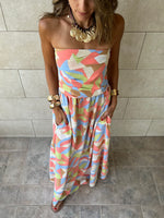 Geometric Bubble Dress