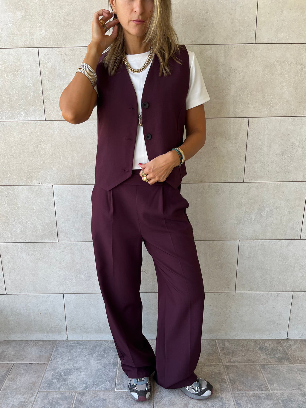 Plum Frillu Signature Pants