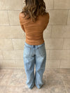 PREORDER Cafe 130 Off Shoulder Ruched Top
