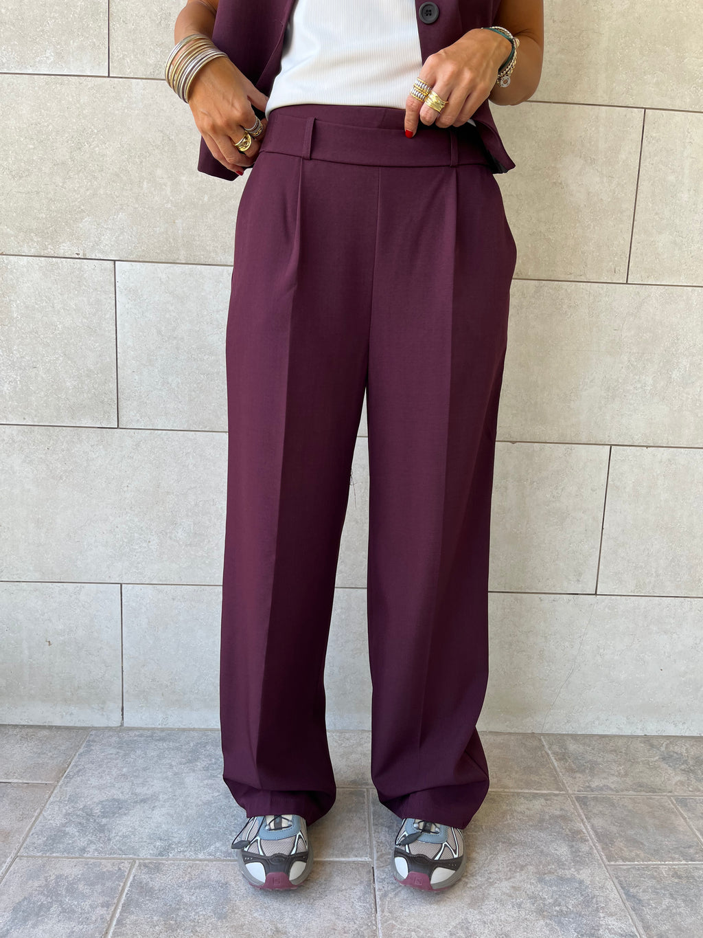 Plum Frillu Signature Pants