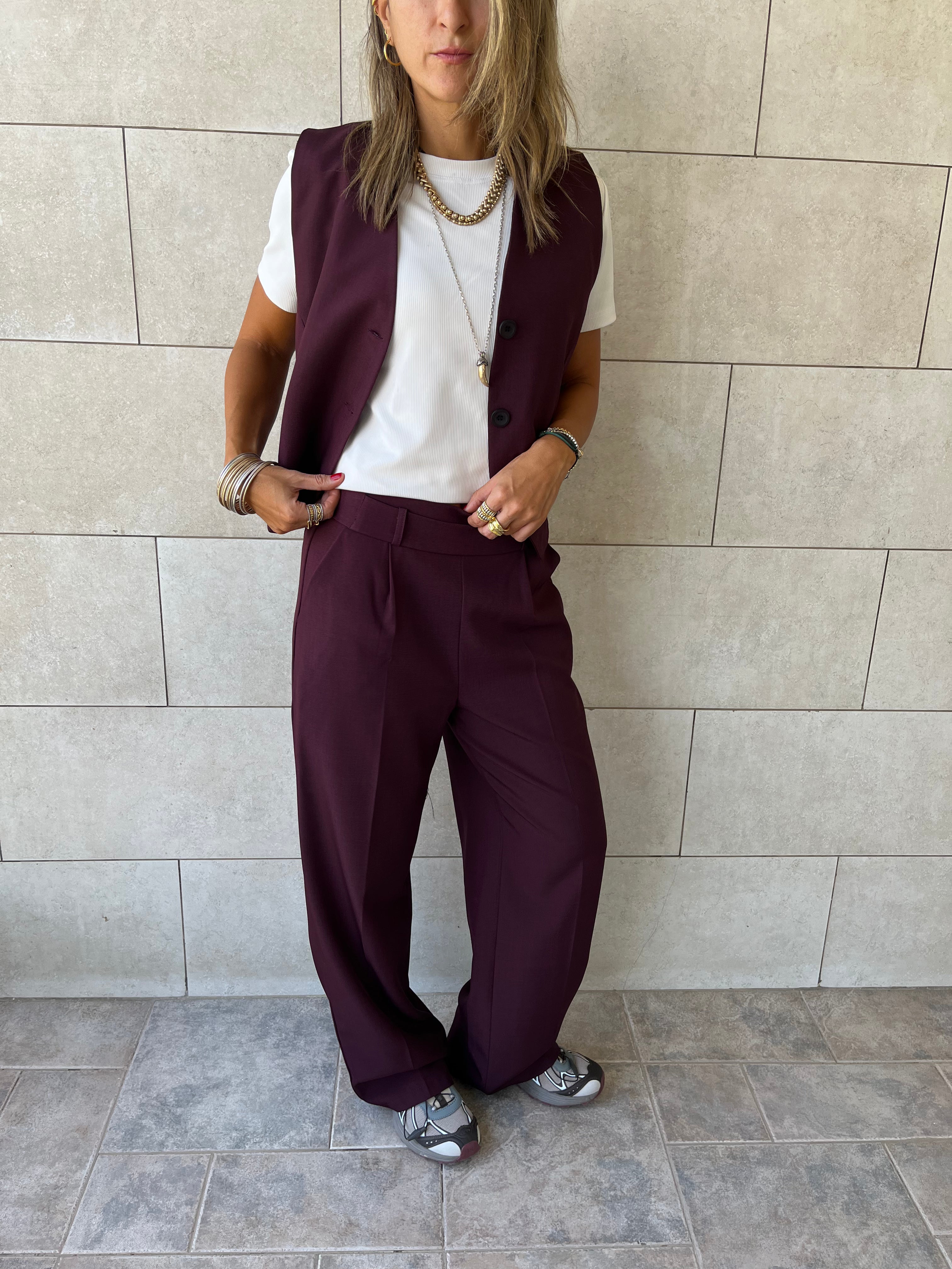 Plum Frillu Signature Pants