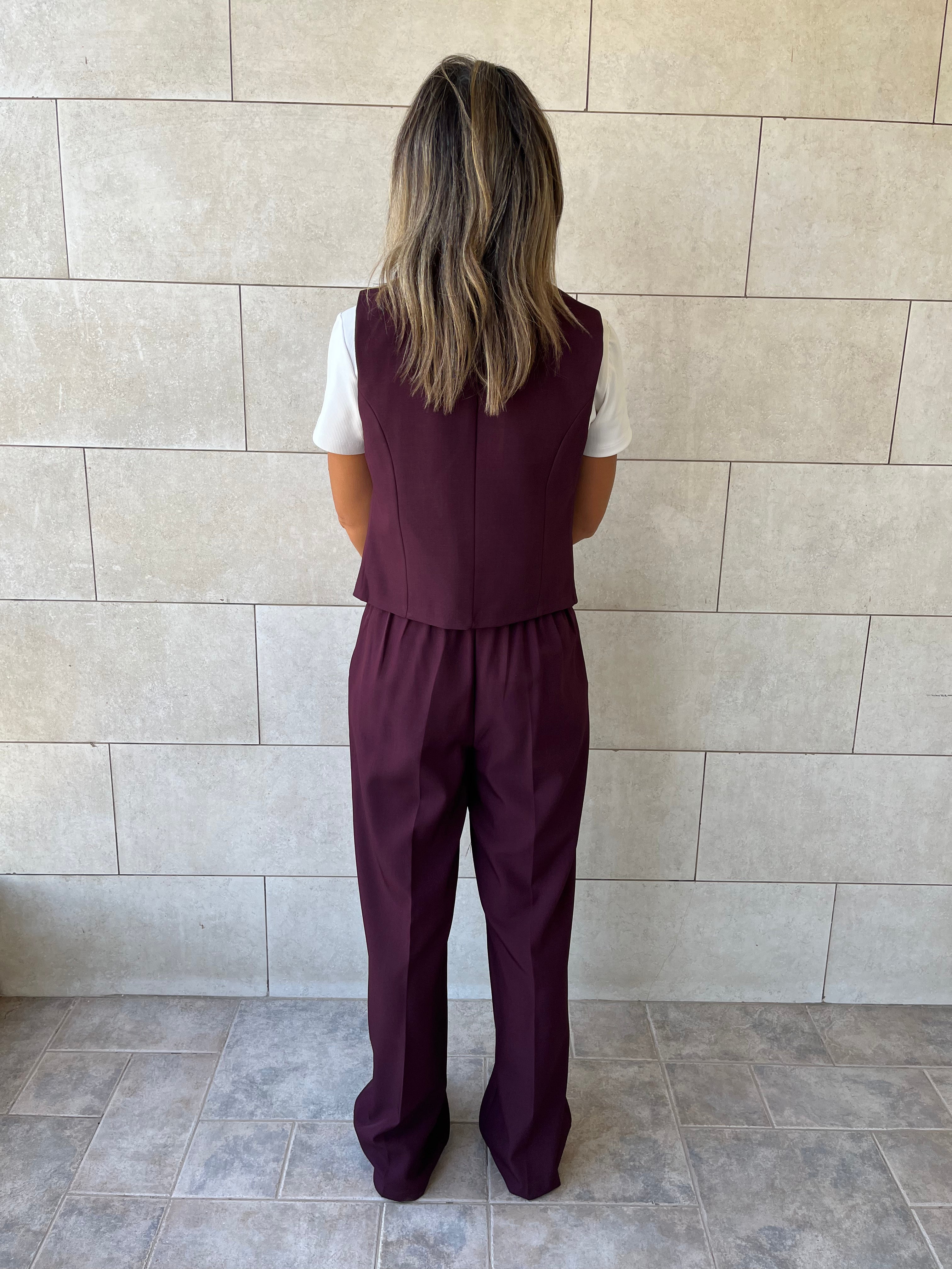 Plum Frillu Signature Pants