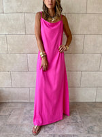 Fuchsia Venice Basic Dress