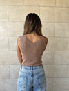 Cafe 101 Interknit V Ribbed Top