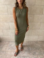 PREORDER Olive 99 Interknit Basic Dress