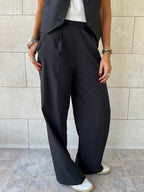 Black Frillu Signature Pants