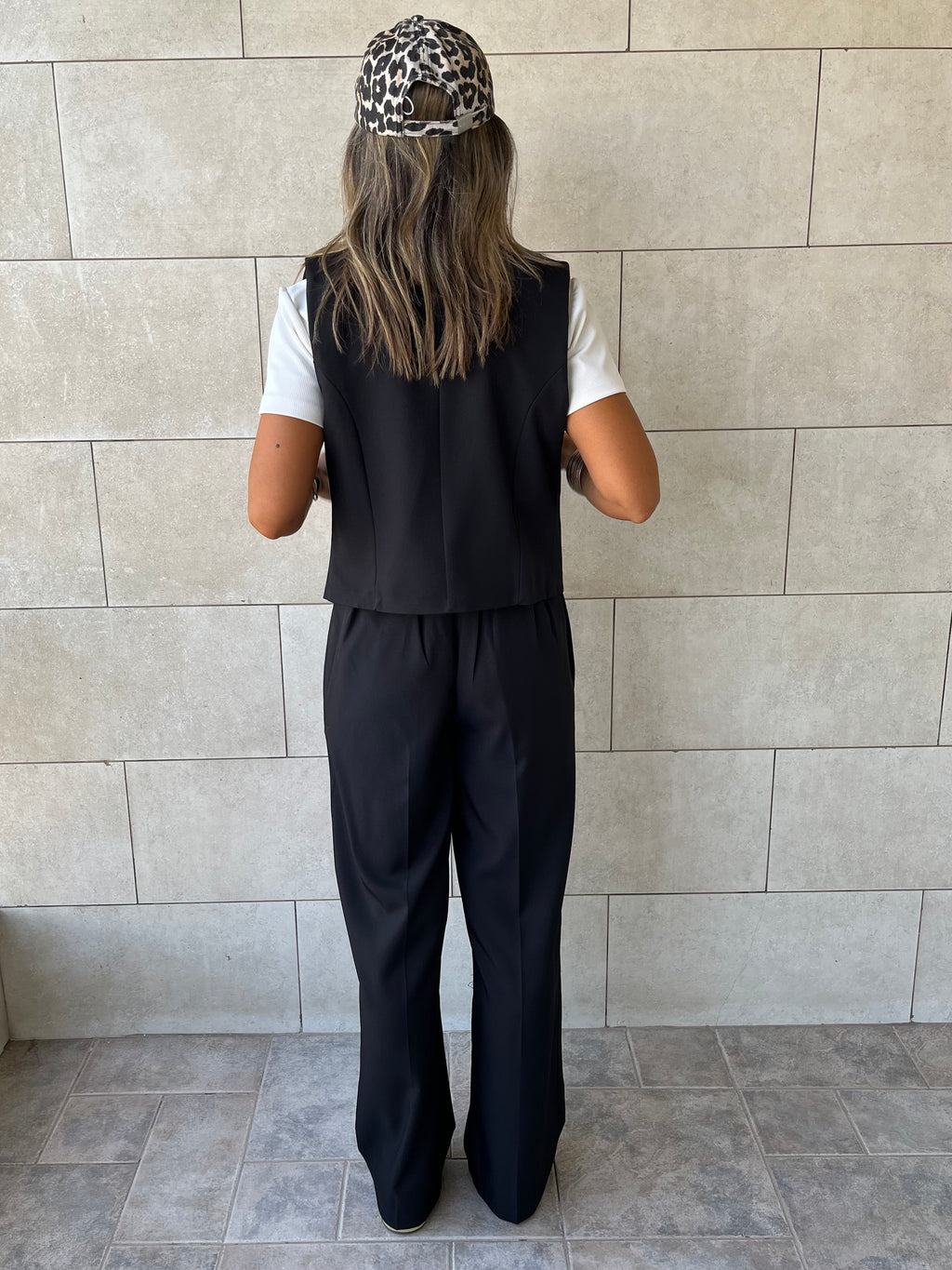 Black Frillu Signature Vest