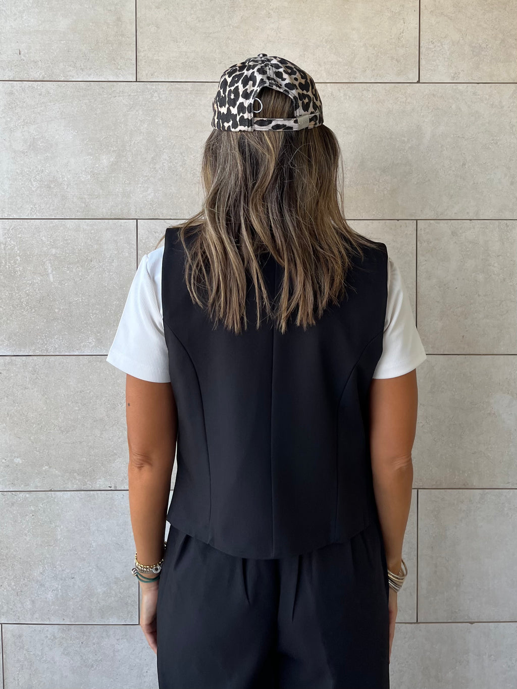 Black Frillu Signature Vest