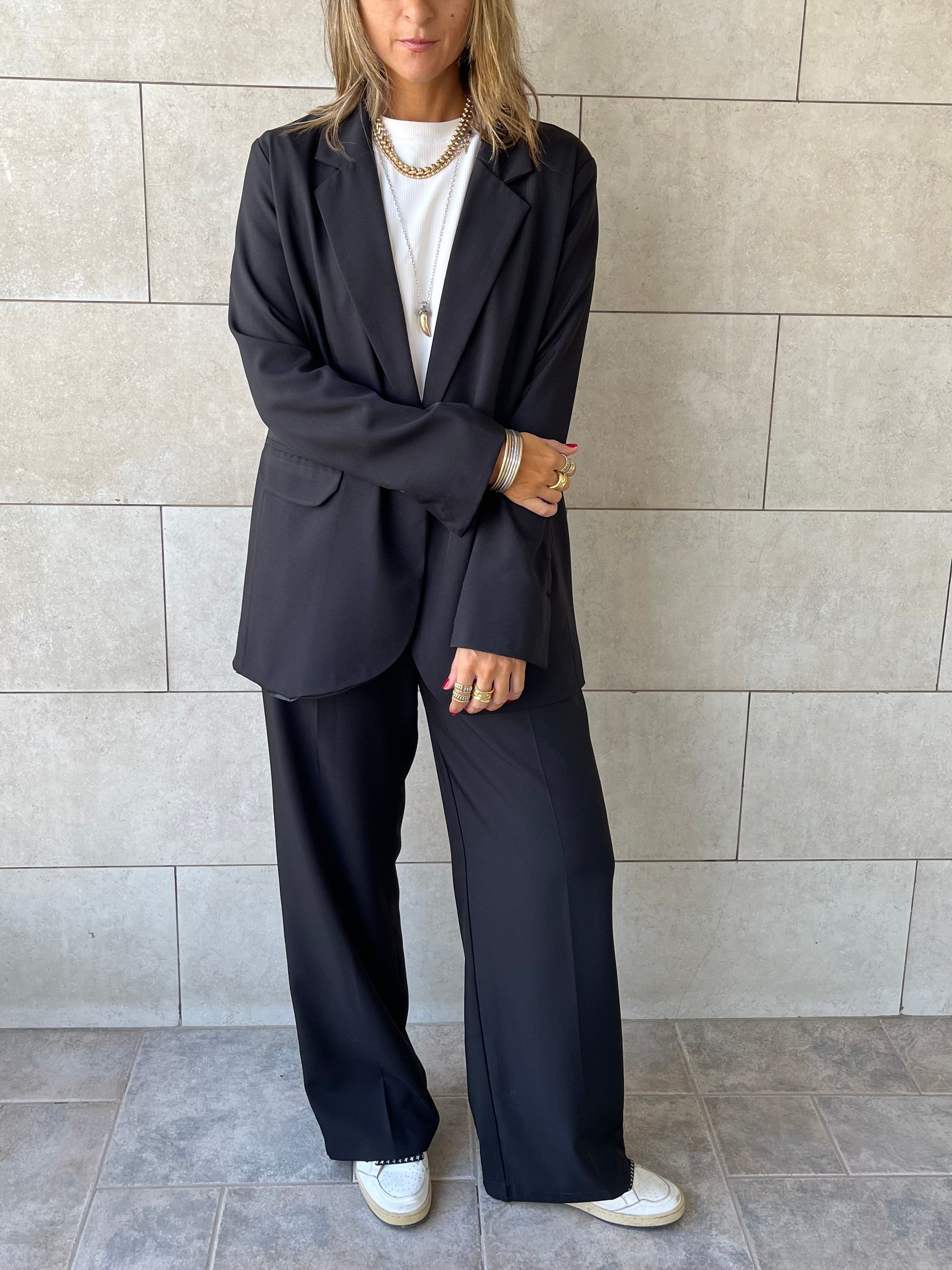 Black Oversize Blazer