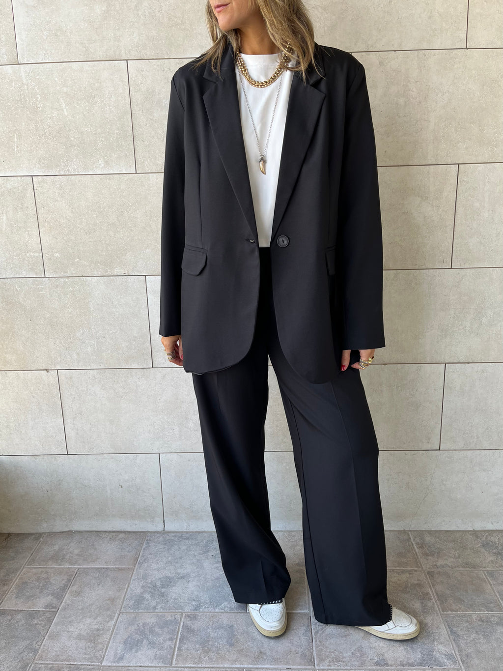 Black Oversize Blazer