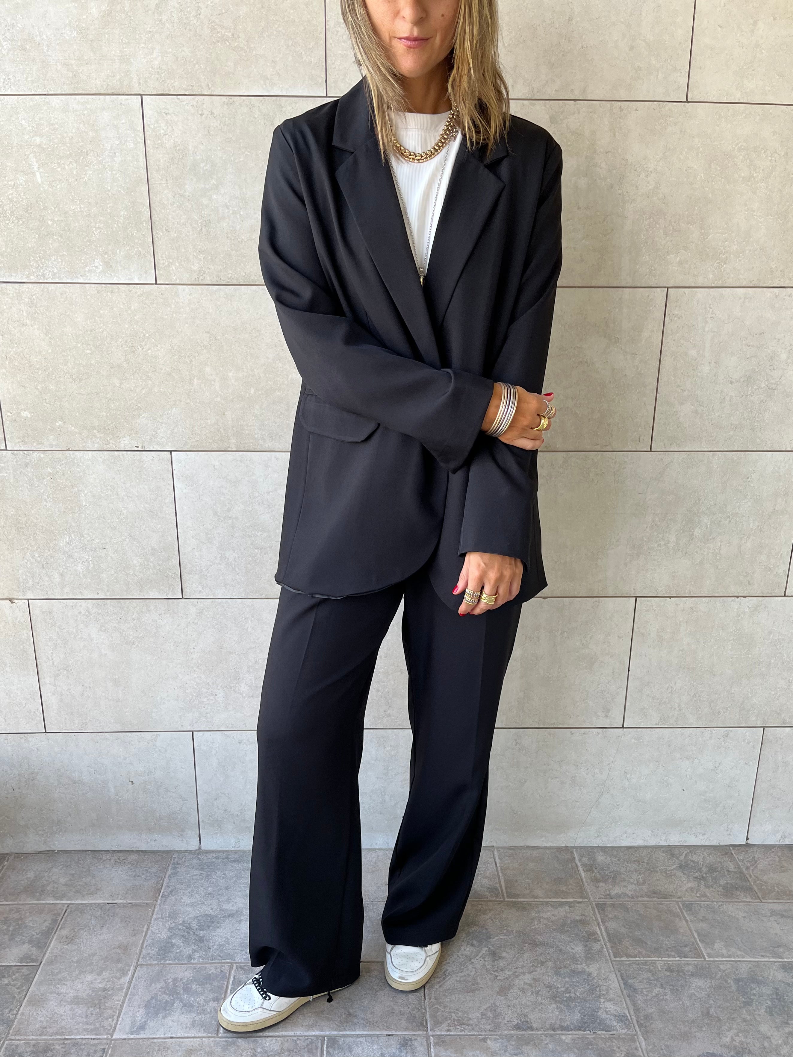 Black Oversize Blazer