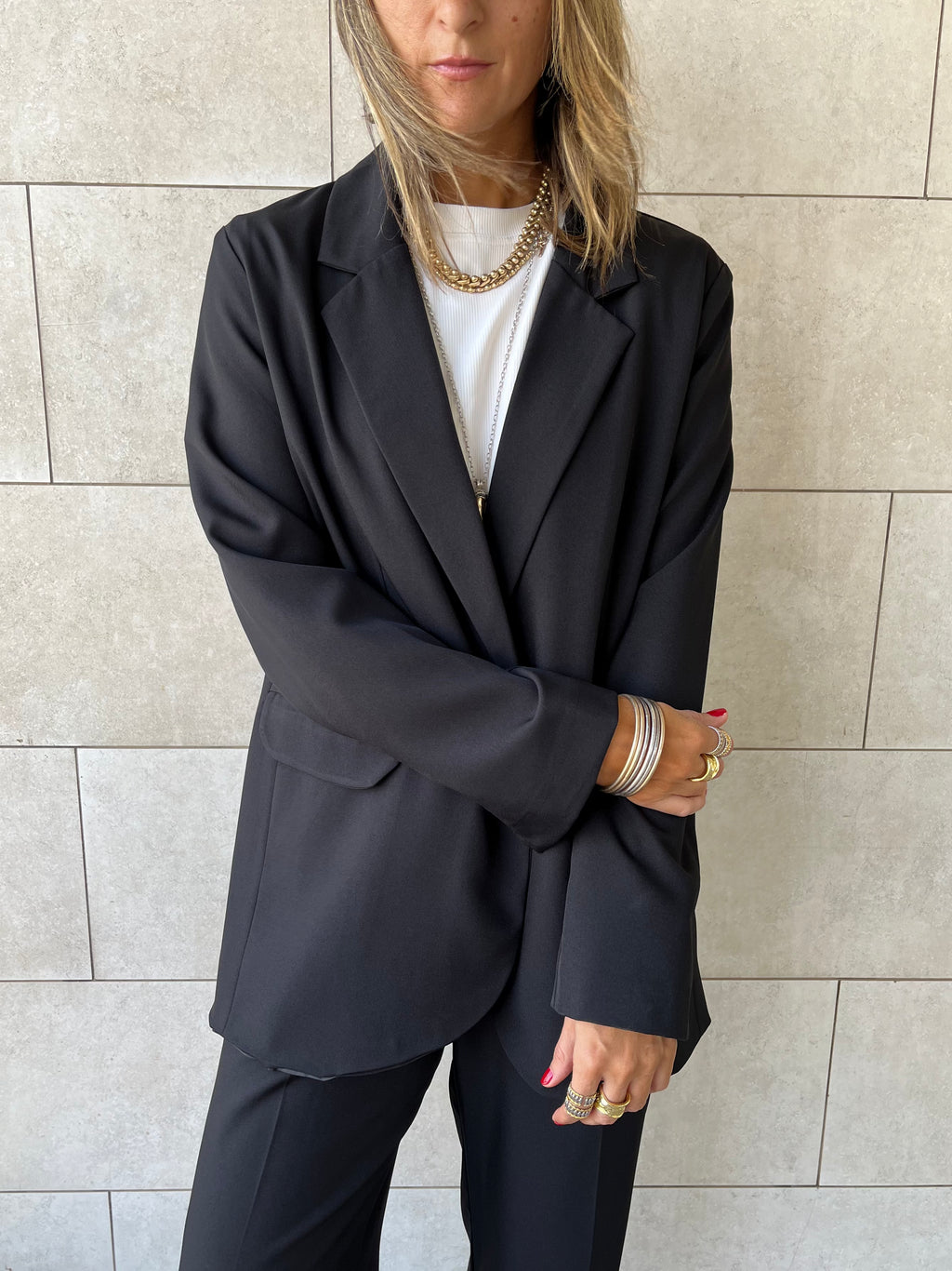 Black Oversize Blazer