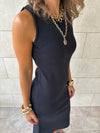 PREORDER Black 99 Interknit Basic Dress