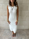 PREORDER White 99 Interknit Basic Dress