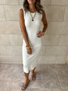 PREORDER White 99 Interknit Basic Dress