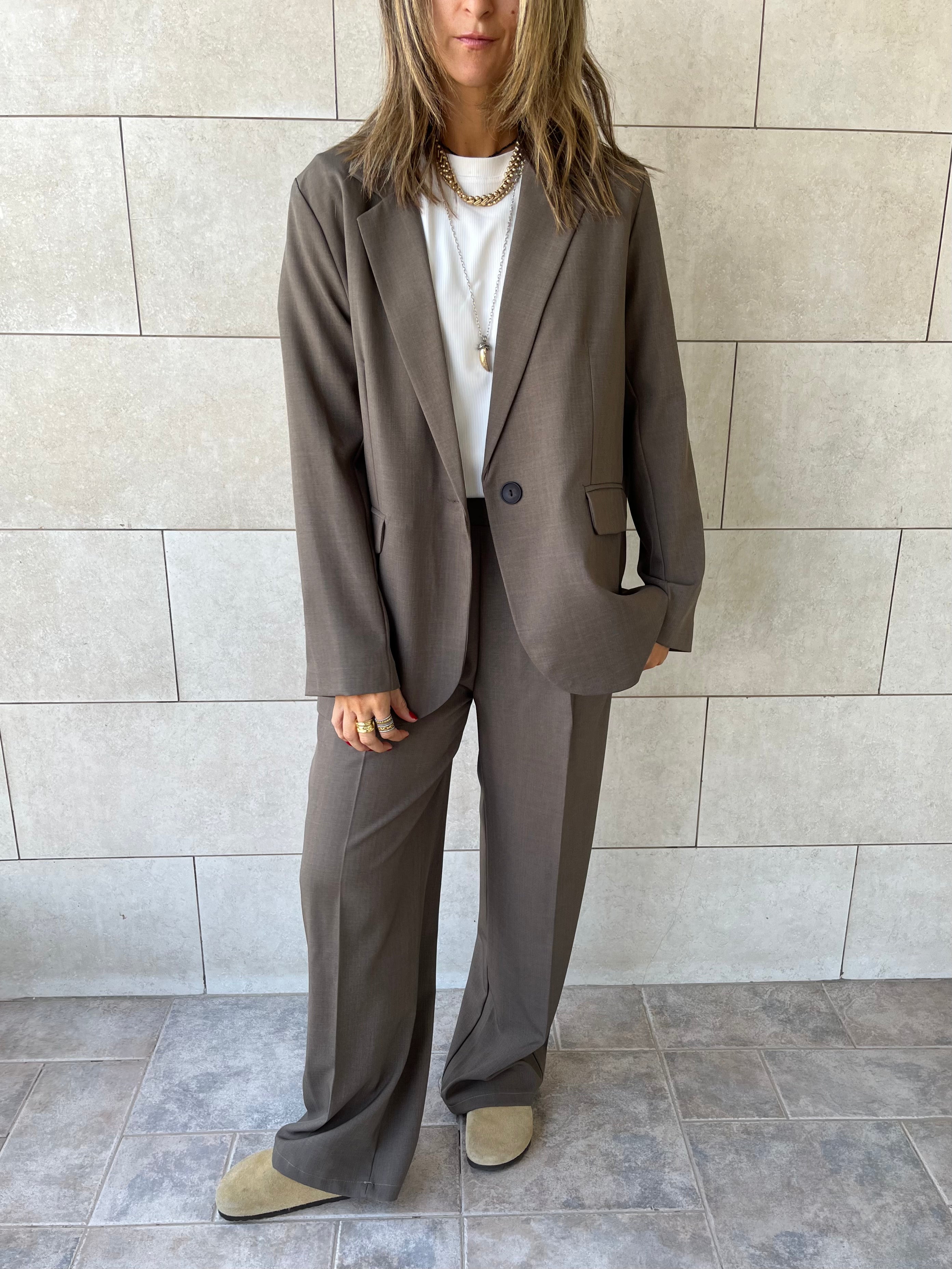 Olive Oversize Blazer