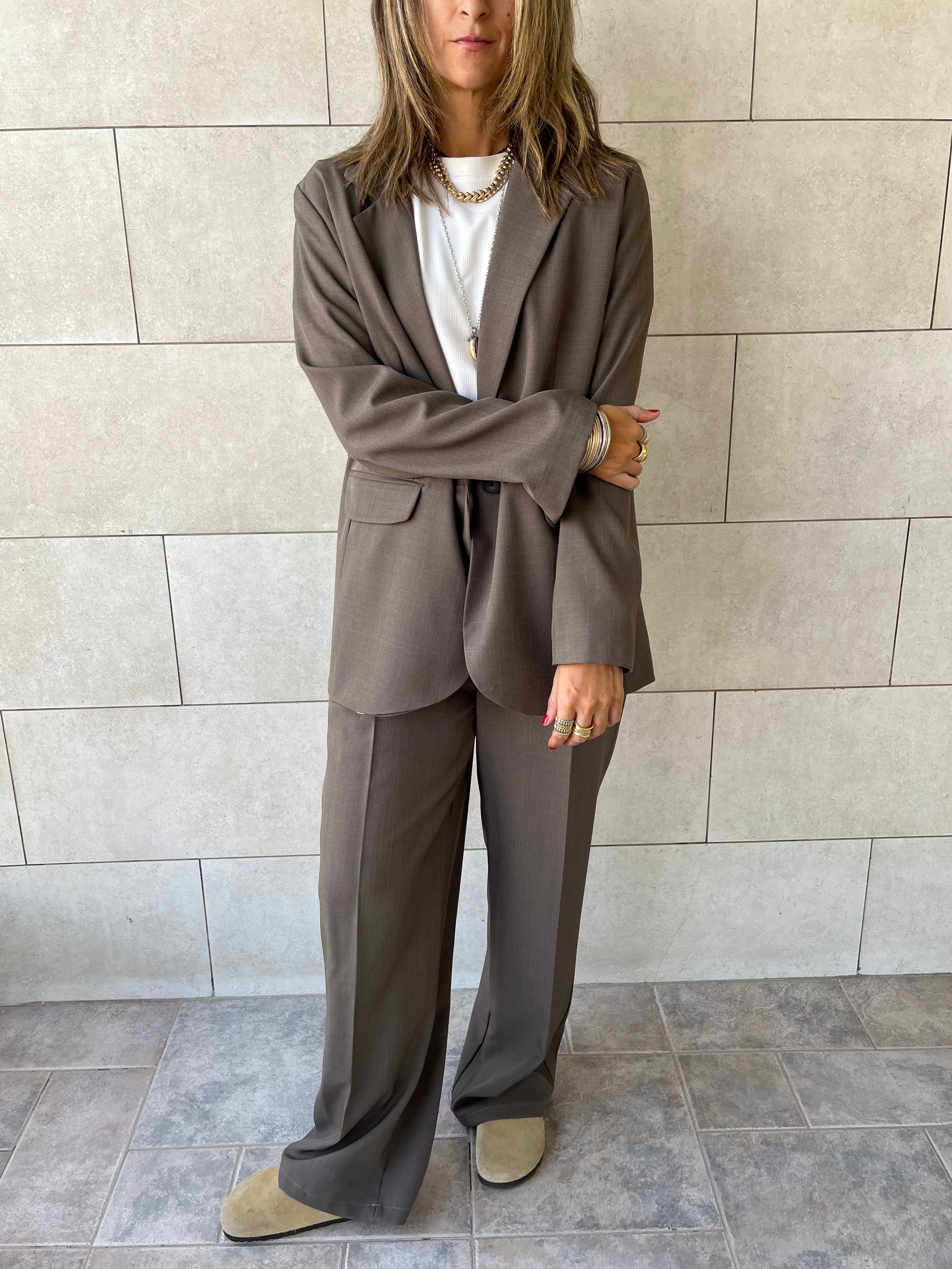 Olive Oversize Blazer