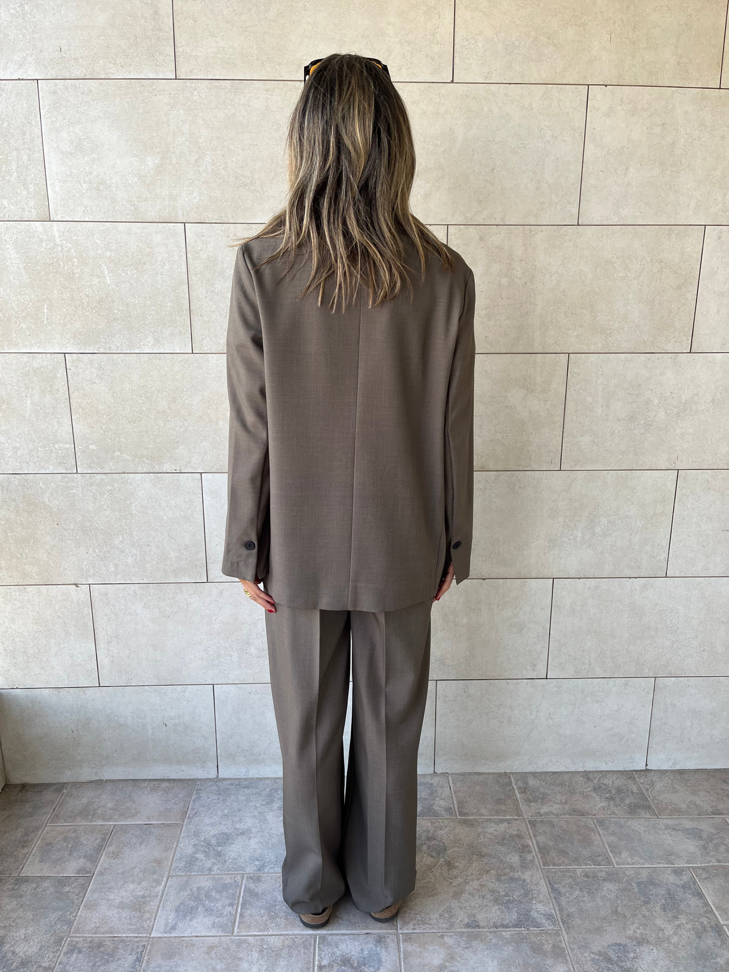 Olive Oversize Blazer