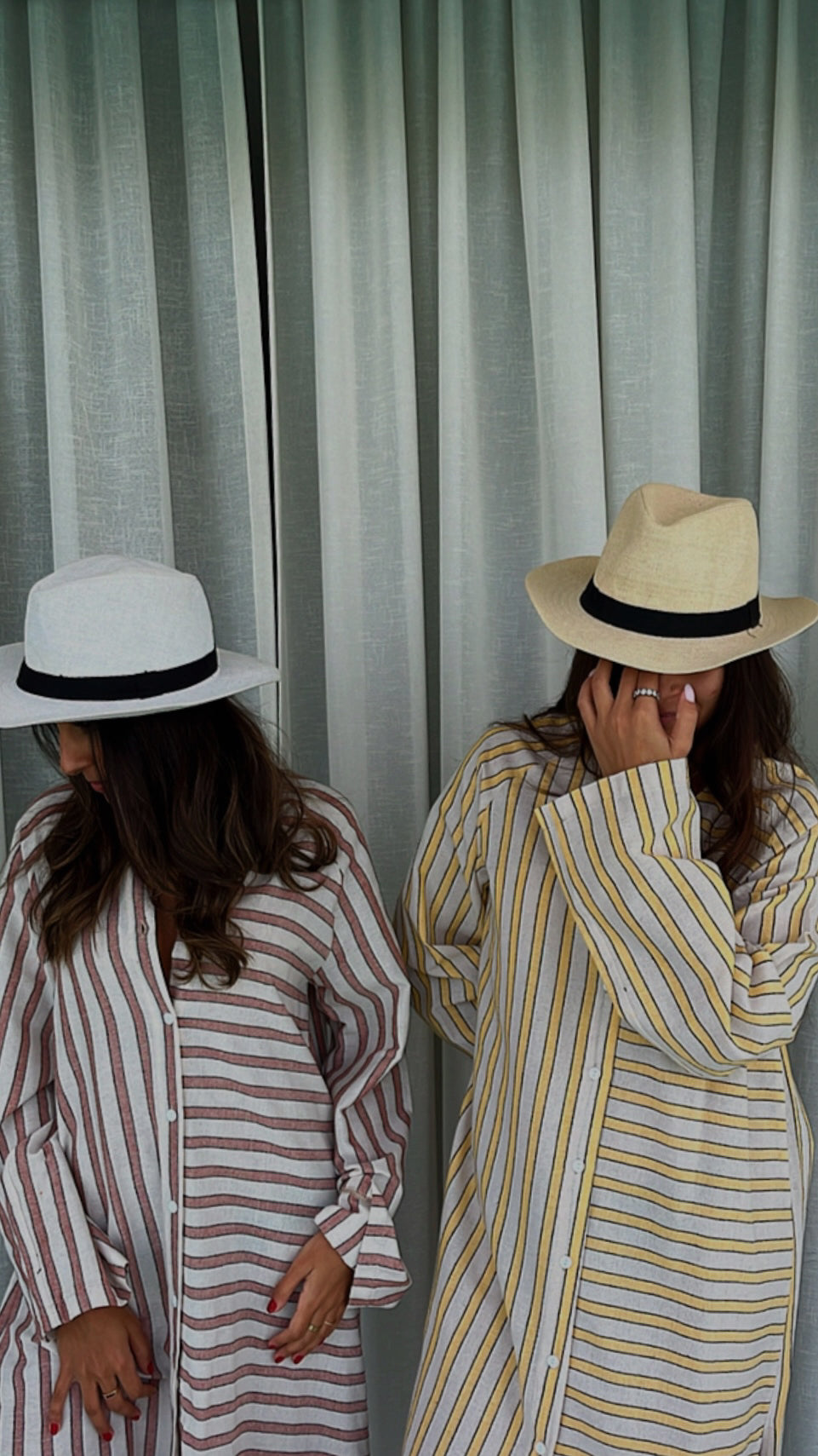 Yellow Desert Lined Linen Dress