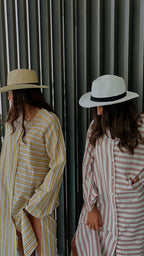Yellow Desert Lined Linen Dress