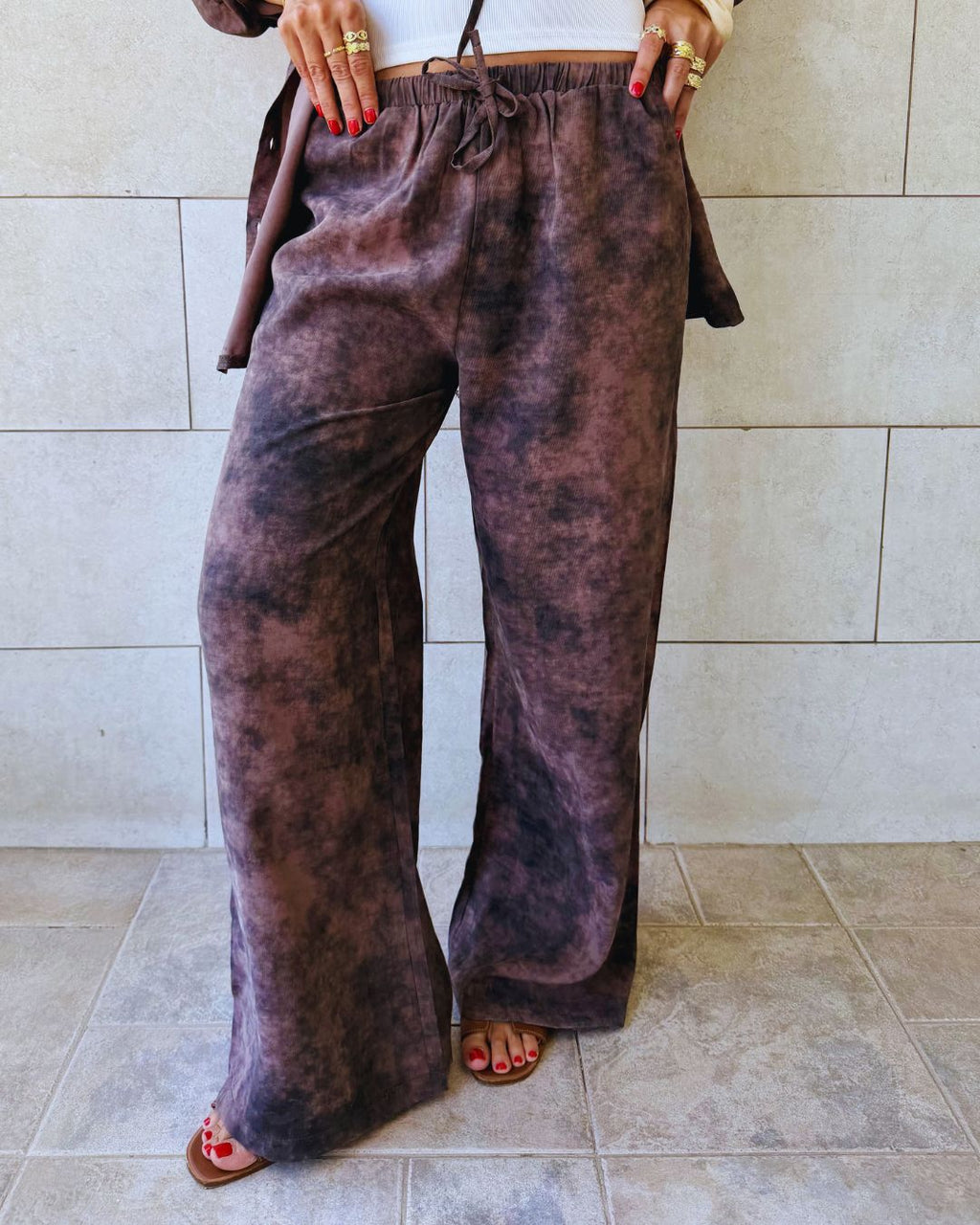 Mocha Sandwash Pants