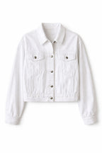White Energy Denim Jacket