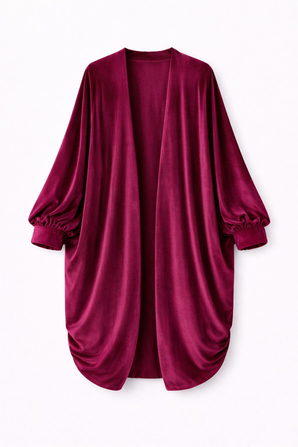 Magenta Velvet Touch Kimono