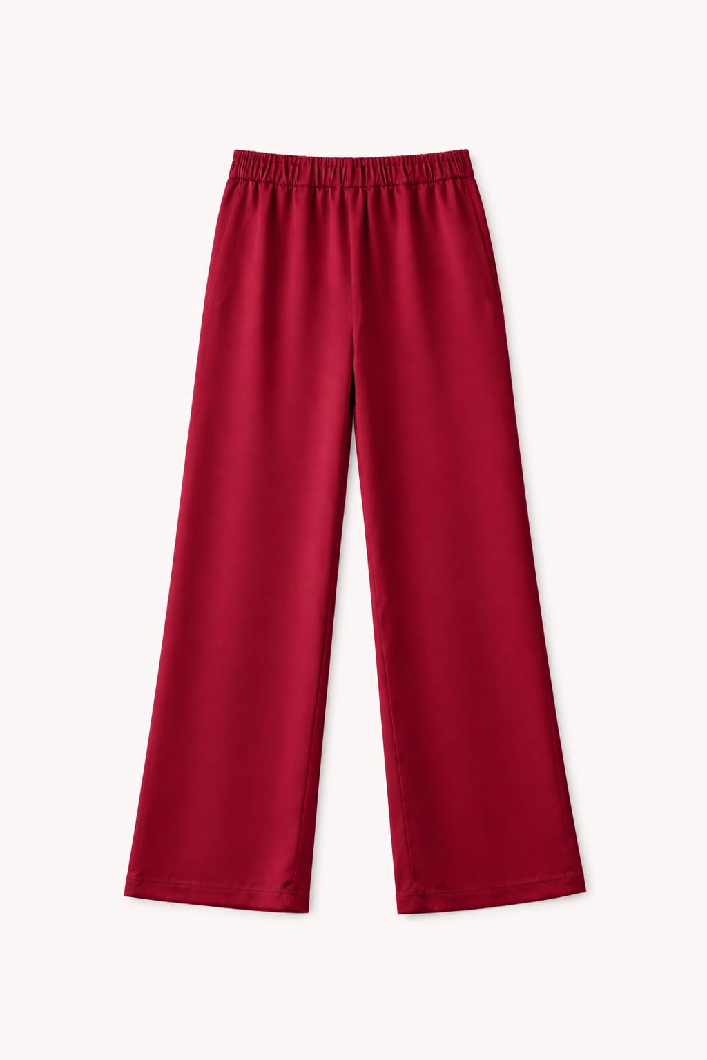 Burgundy Between Moments Pants