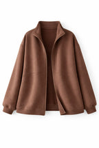 Brown Main Character Zip Up