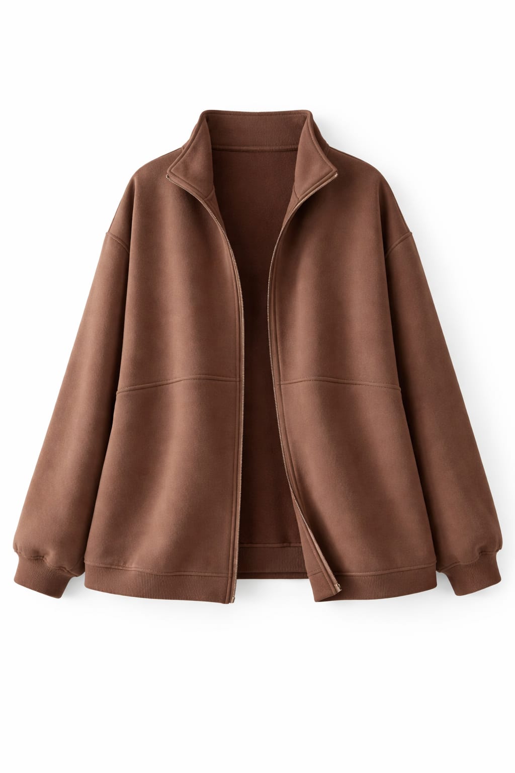 Brown Main Character Zip Up