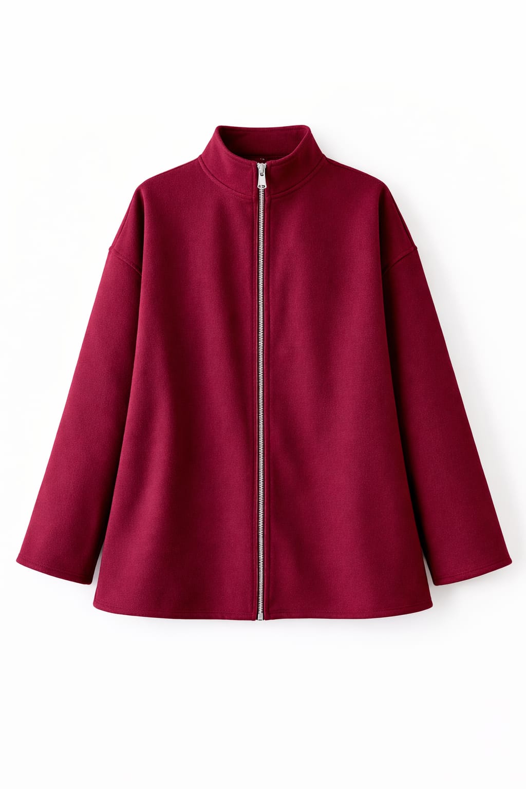 Burgundy Cool Weather Zip Up